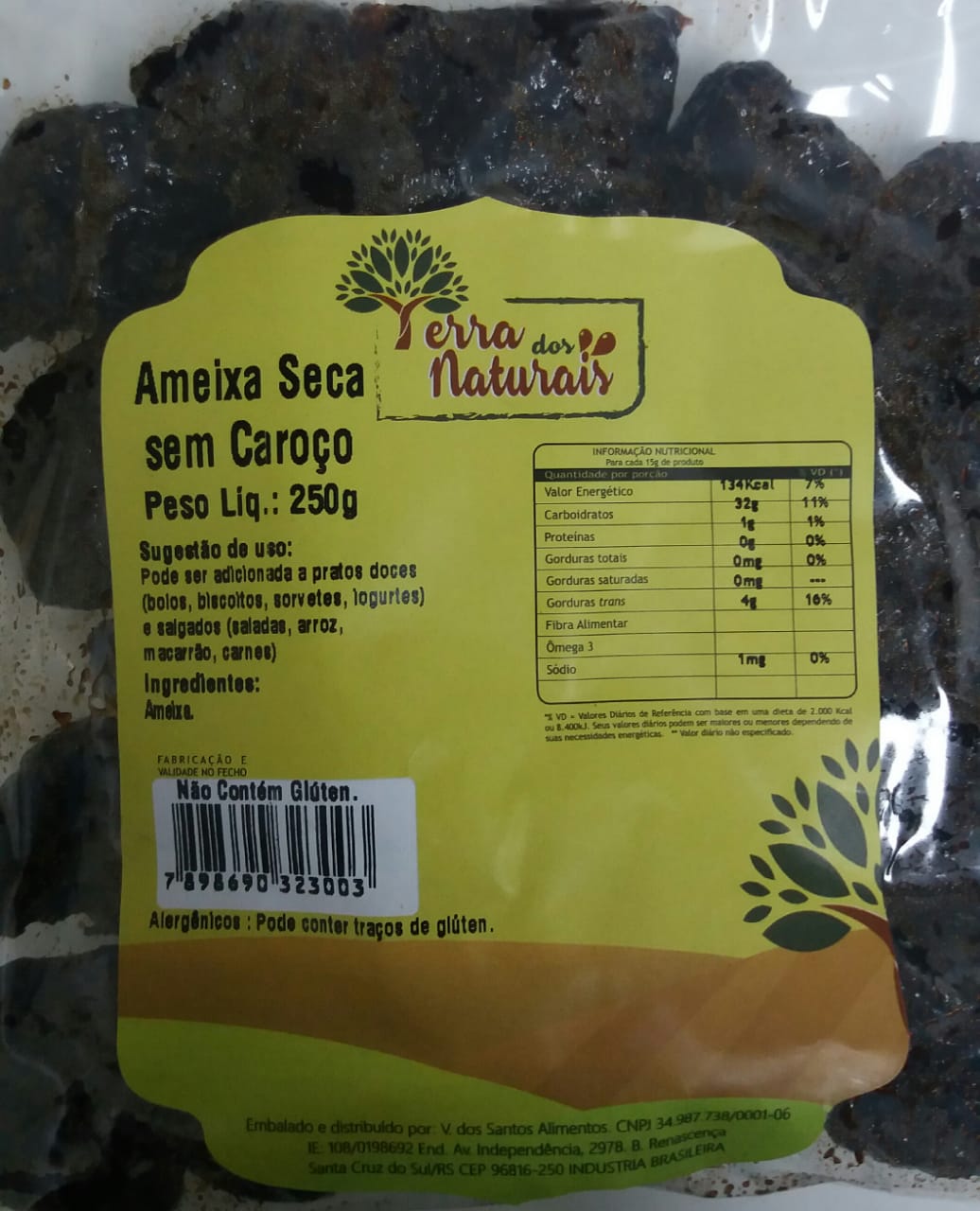 DAMASCO SECO 150G – Terra dos Naturais