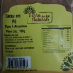 CACAU EM PO ALCALINO 100G