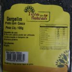 GERGELIM PRETO COM CASCA 100G