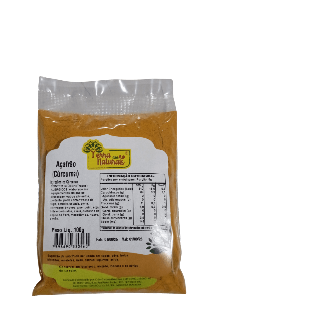acafrao 100g ACAFRAO (CURCUMA)100G - Imagem 4