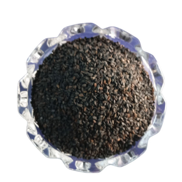 GERGELIM PRETO COM CASCA 200G - Imagem 1