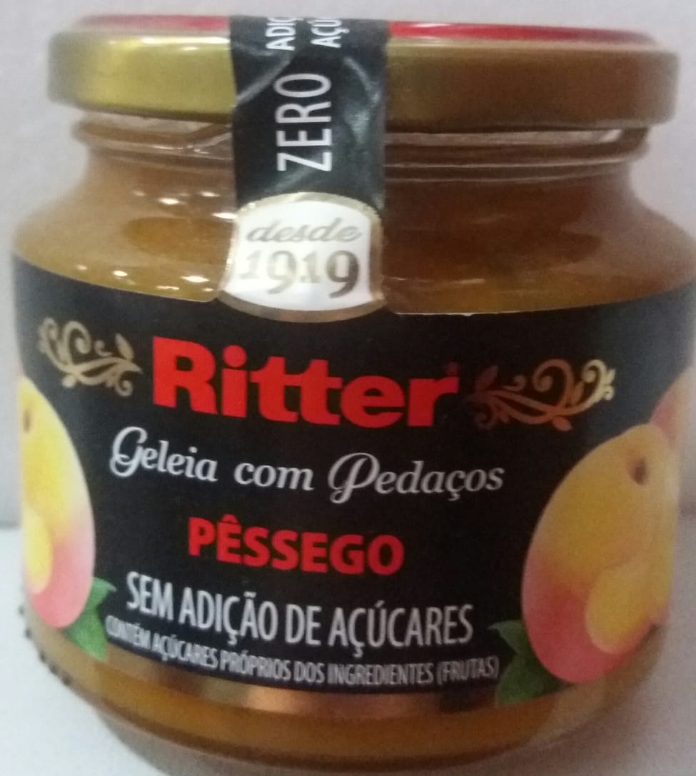 Geléia de Pêssego 280gr Sem Adição de Açúcar